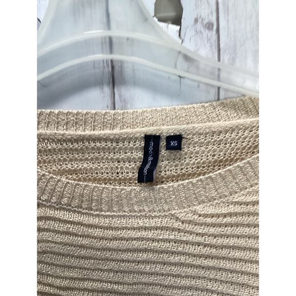 Moon & Madison Women's Lightweight Beige Fall/Summer Sweater Size XS - Picture 2 of 6